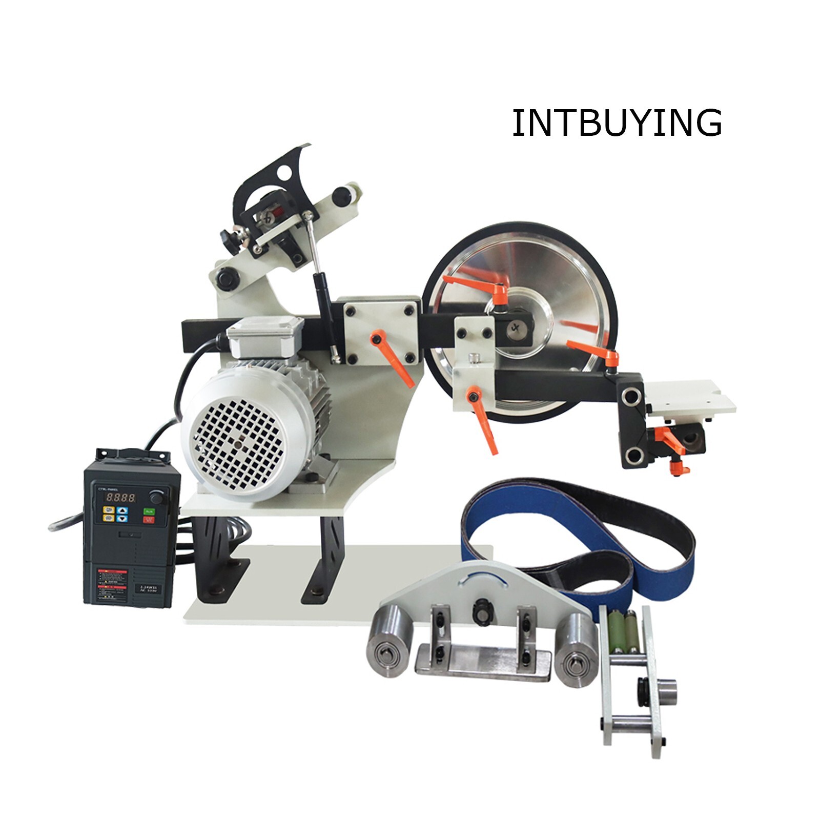 2X72 in Belt Sander Knife Grinder 220V Variable Speed Multi-Angel Knife Grinder