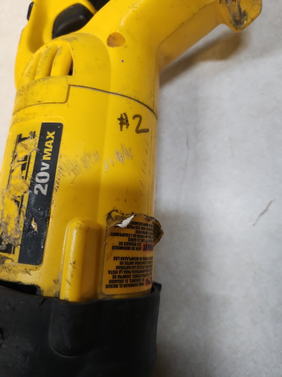 DEWALT DCS380 20V MAX Reciprocating Saw Saw Only