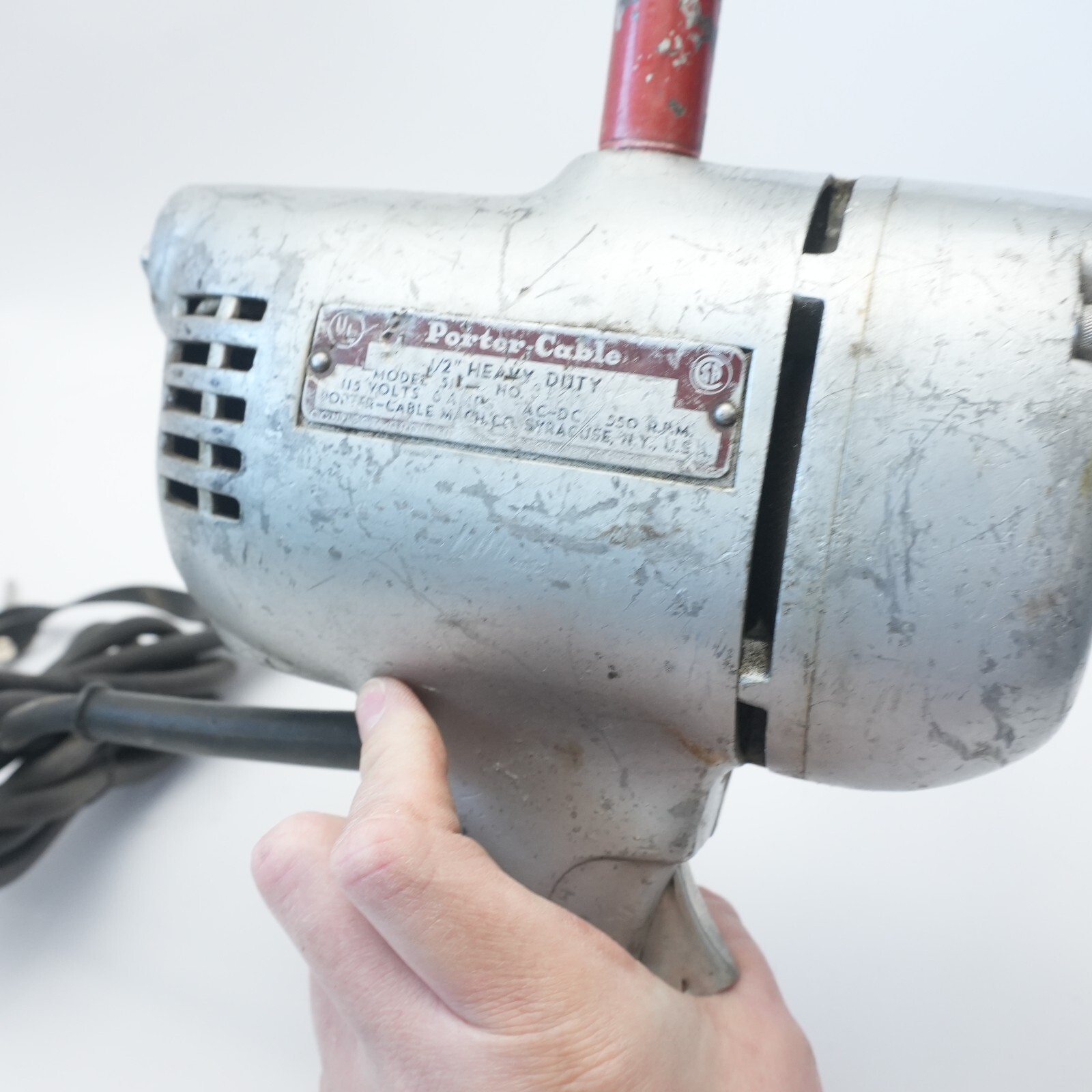 Porter-Cable 516 1/2&Prime; 6 Amp Reversing Corded Electric Drill 550RPM