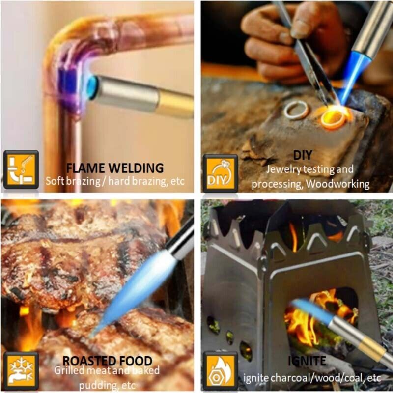 High Intensity Gas Welding Propane Torch Head for MAP MAPP Start Soldering Torch