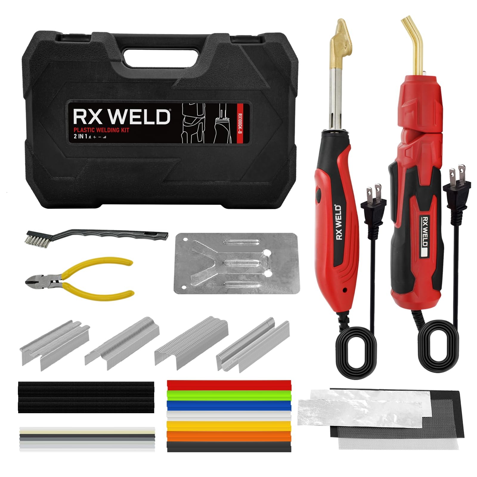 Deluxe 2 in 1 Plastic Welder, Welding Repair Kit