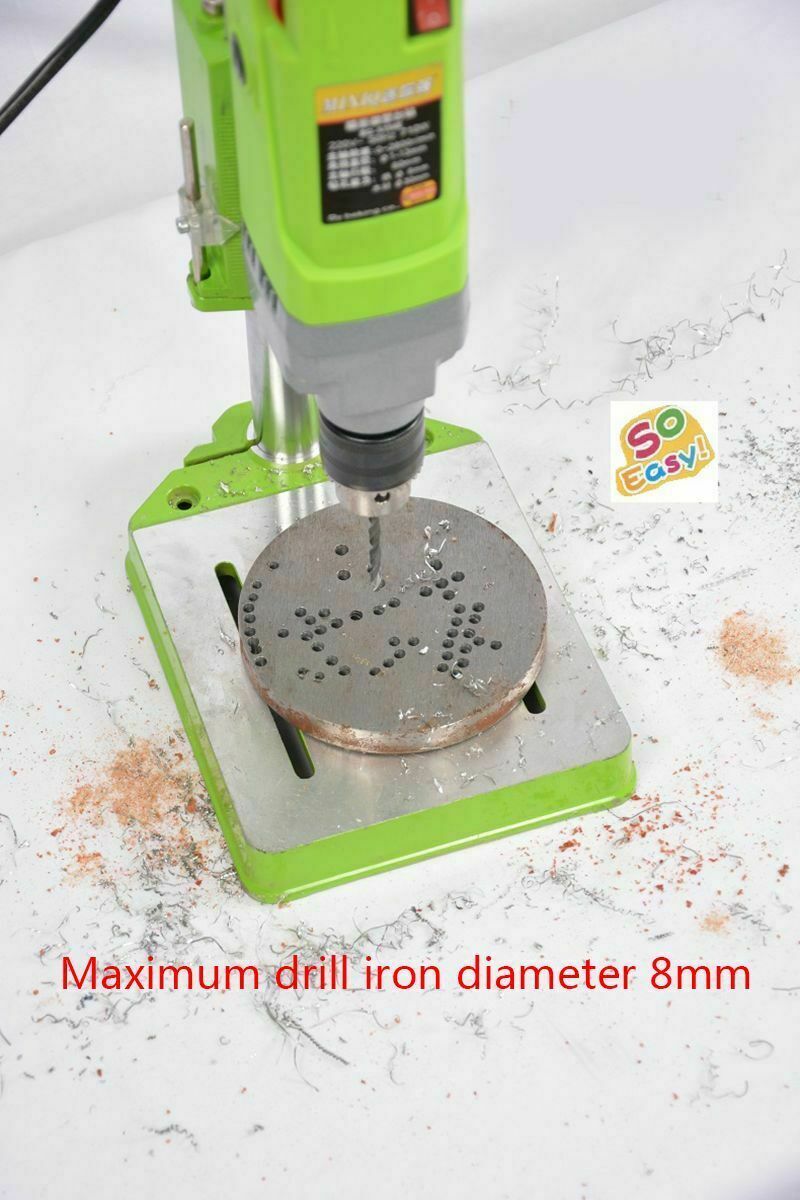 Mini Drill Press Bench Small Electric Drill Machine Work Bench 220V 710W