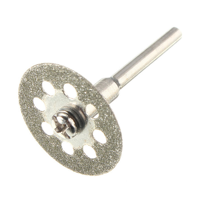 30pc Diamond Cutting Wheels + 5pc Bur Bits – For Dremel Rotary Tool – 35pc Set!