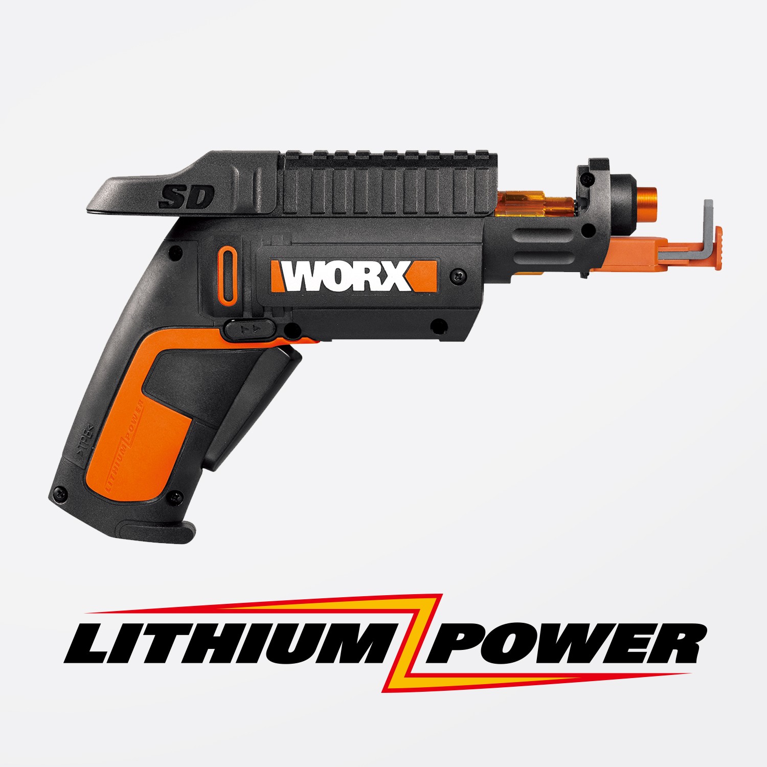WORX WX255L SD Semi-Automatic Cordless Screw Driver with Screw Holder