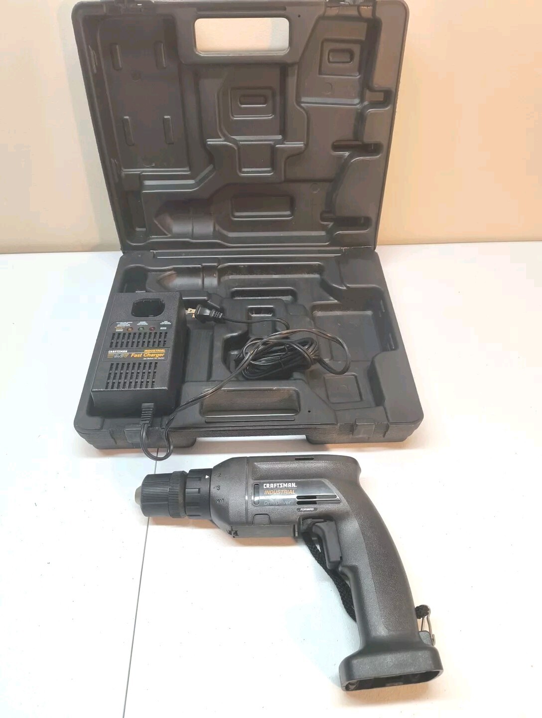 Craftsman Industrial Drill/Driver 3/8 VSR 0-600 315.271840 No Battery Untested