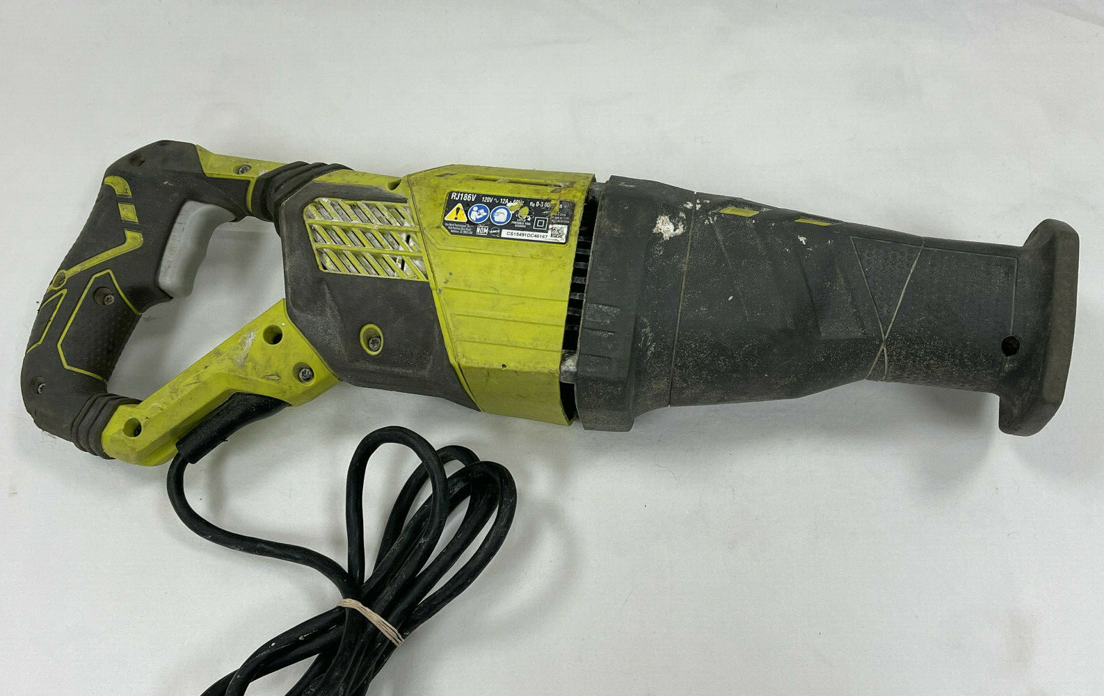 RYOBI RJ186V 12 Amp Reciprocating Saw *For Parts/Repair*