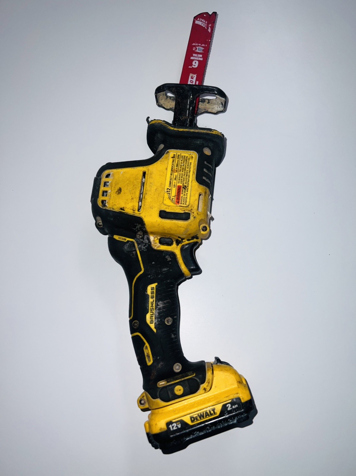 DeWalt DCS312B XTREME™ 12V Brushless Cordless One-Handed Reciprocating Saw Used