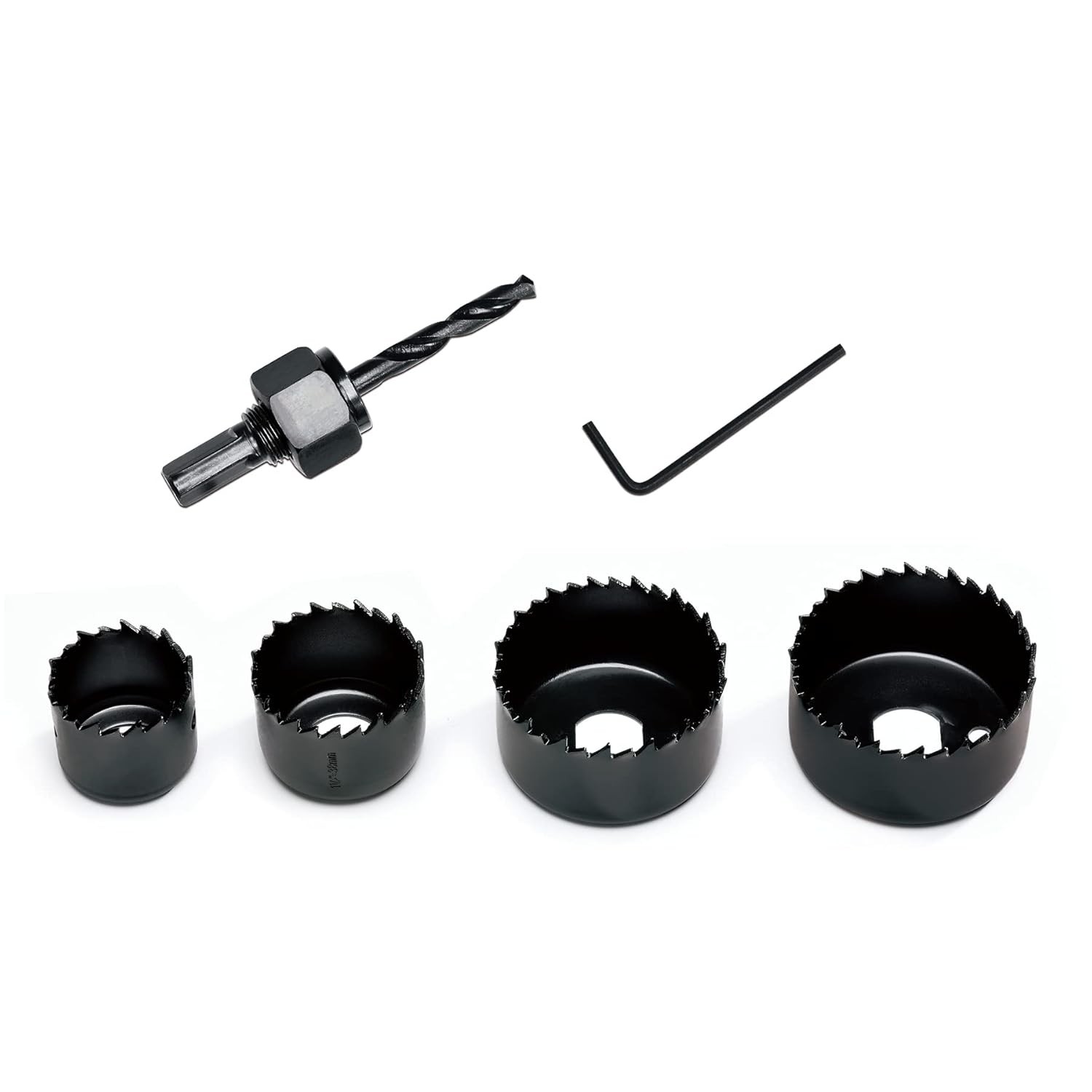 KATA 6PCS Hole Saw Kit 1-1/4&Prime; to 2-1/8&Prime;(32-54mm) Set in Case 6PC