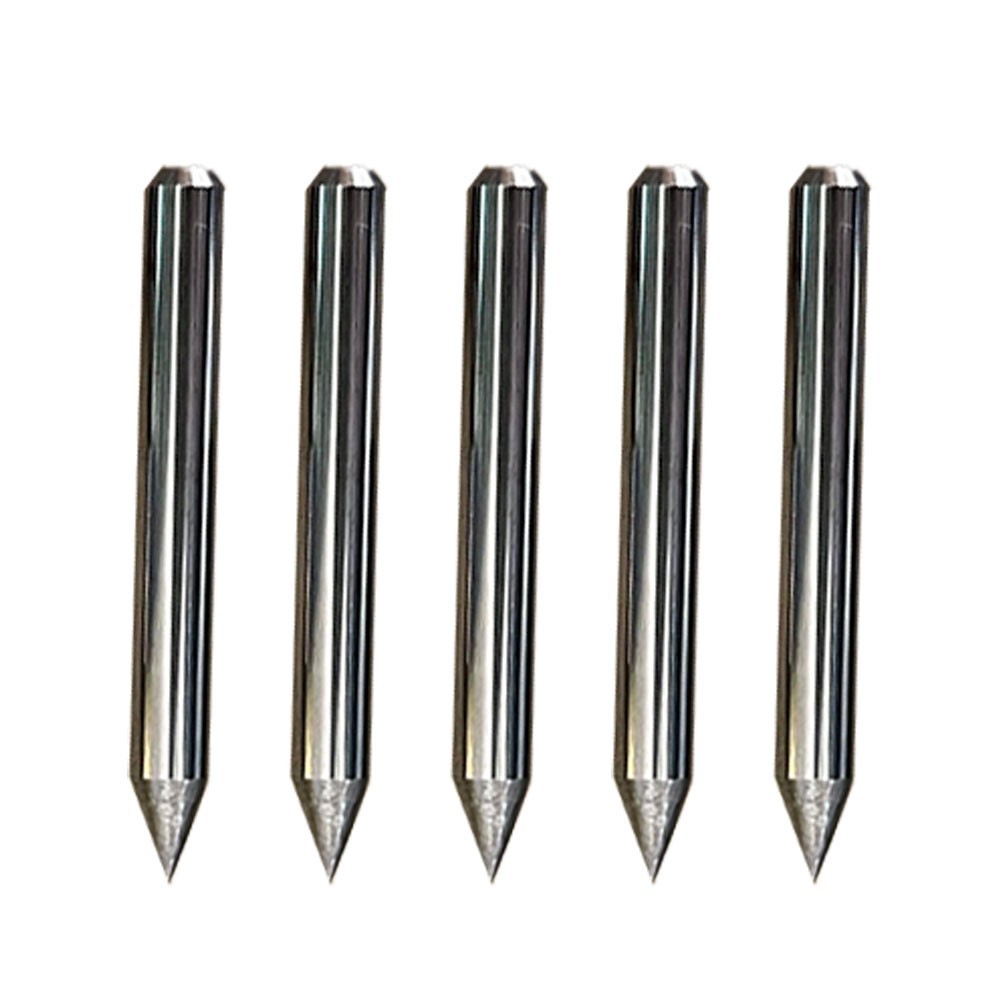 5pcs Carbide Engraving Bit Set Engraver Bits Metal Jade Glass Plastic Engraving