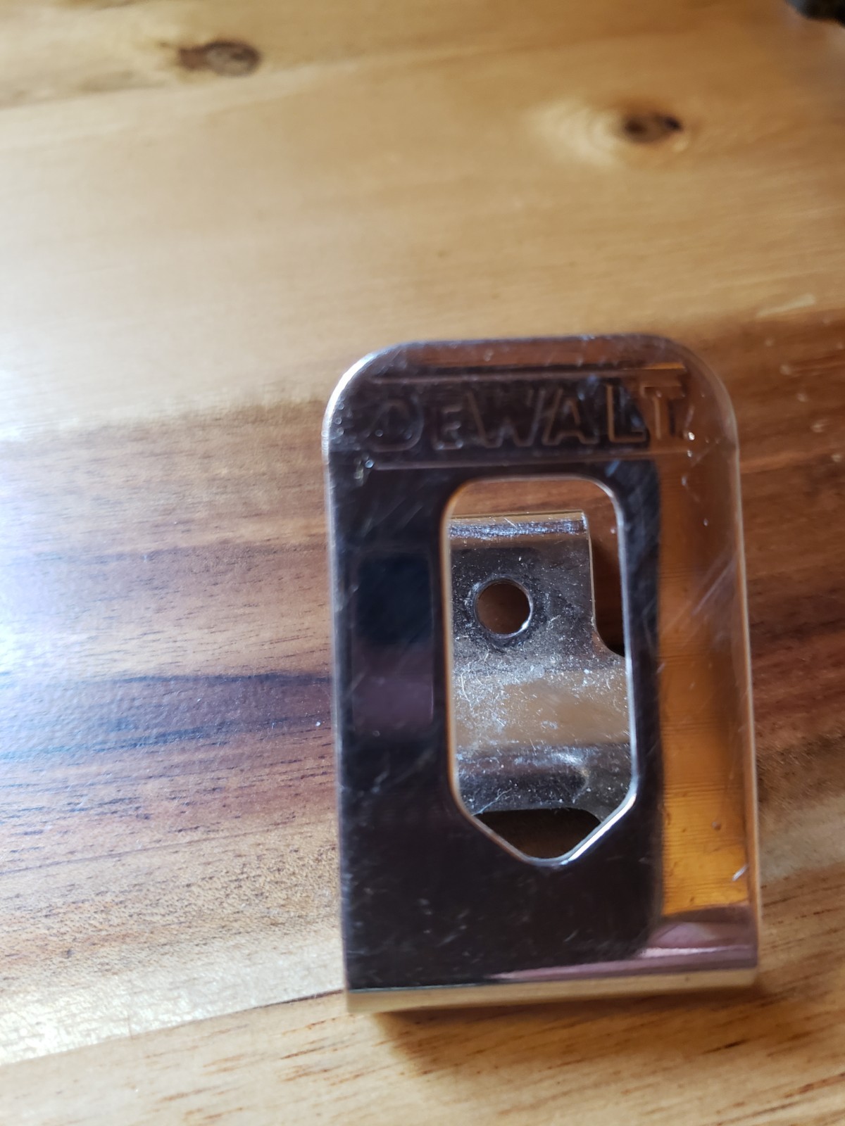 Used DEWALT Silver Belt Clip for Cordless Drill 2 in Length 1.5 in Width