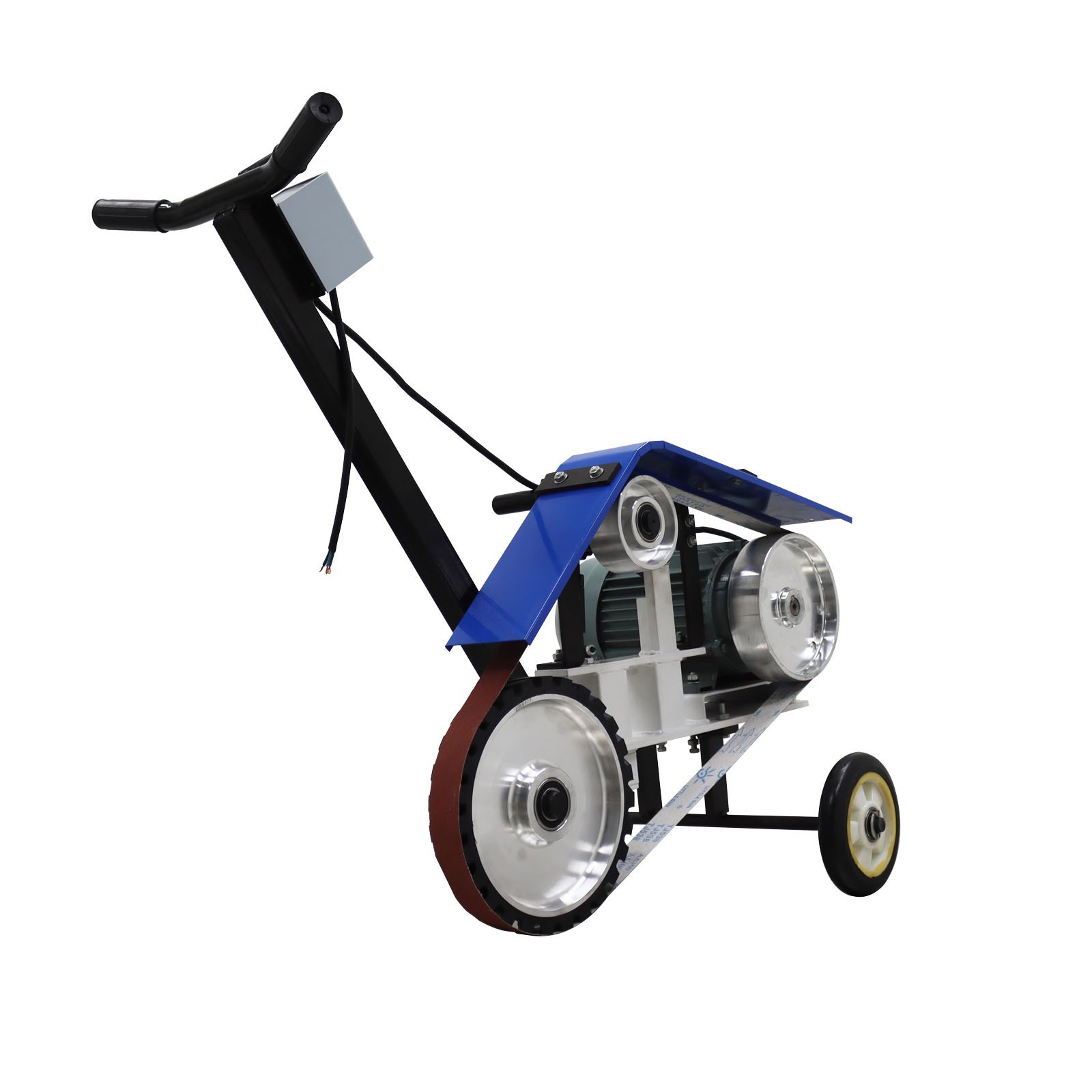 Hand-Push Belt Sander Machine Belt Grinder Sharpener Polishing Machine 220V