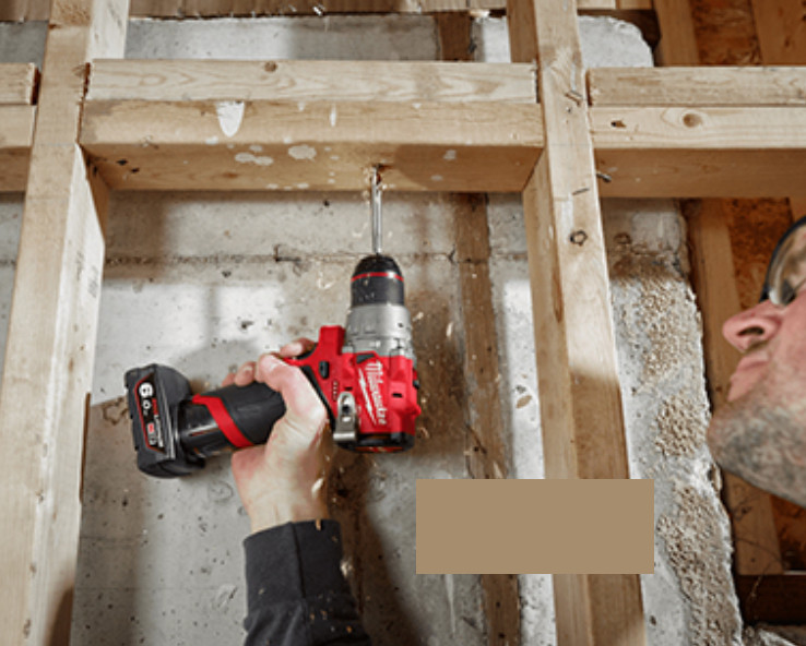 Milwaukee M12 FPD2 HammerDrill BL 3Ah+6Ah 12V 1550Rpm 22500bpm 45Nm Charger_220V