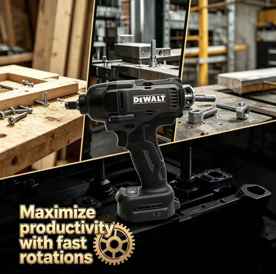 ​DEWALT DCF99M 20V Brushless Impact Wrench 1/2&Prime; Drive High Torque 1900N.m – Tool