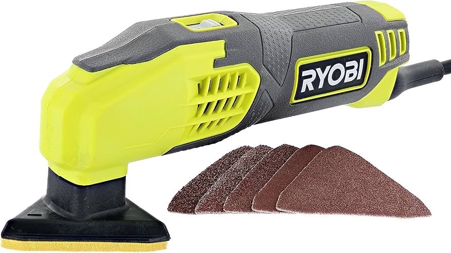 Ryobi DS1200 120V 0.4A 2-7/8&Prime; Detail Sander – NEW IN BOX