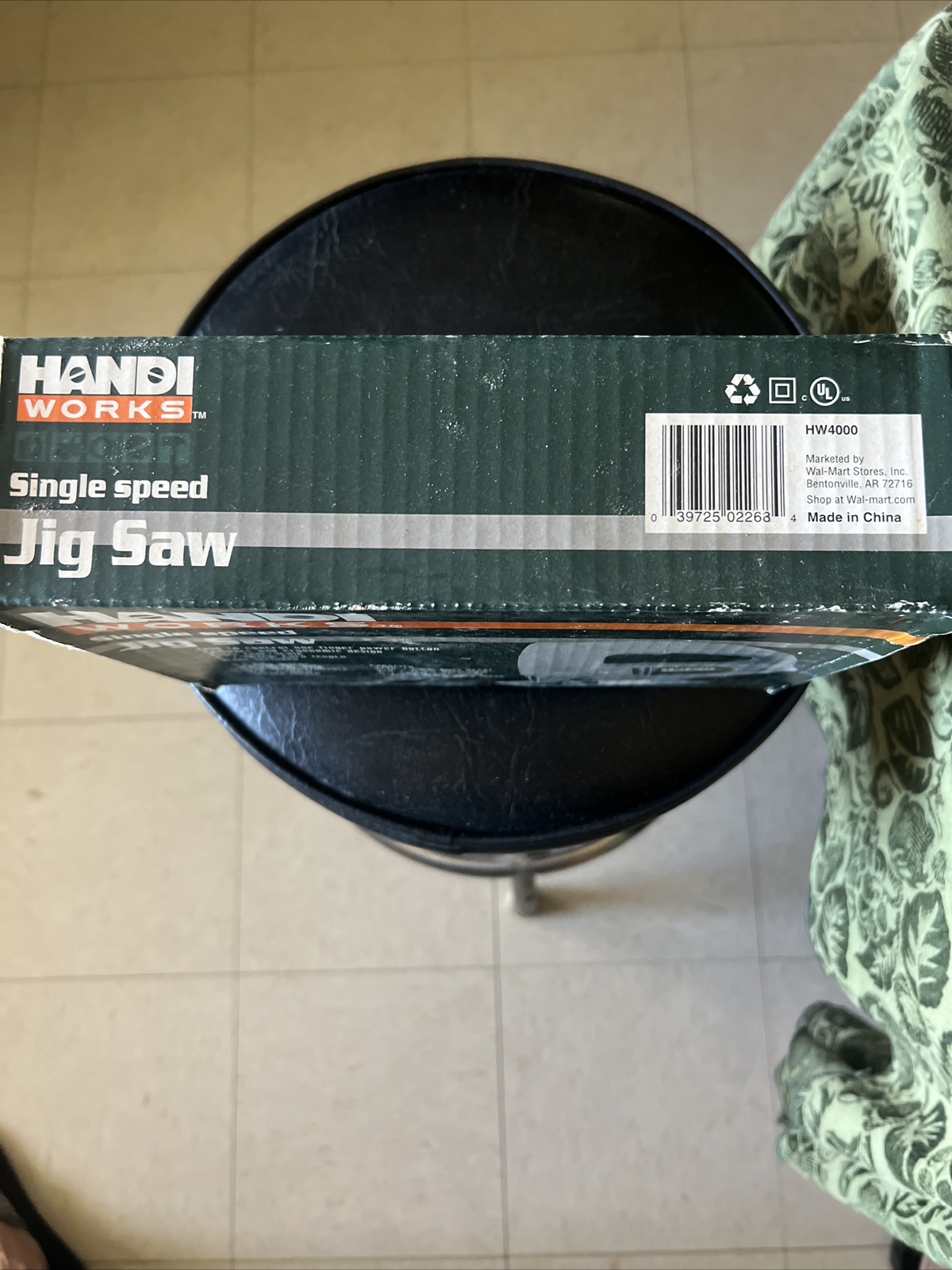Handi Single Speed Jig Saw Model HW4000 (Never Ben Opened) 1 Finger Control 6ftc