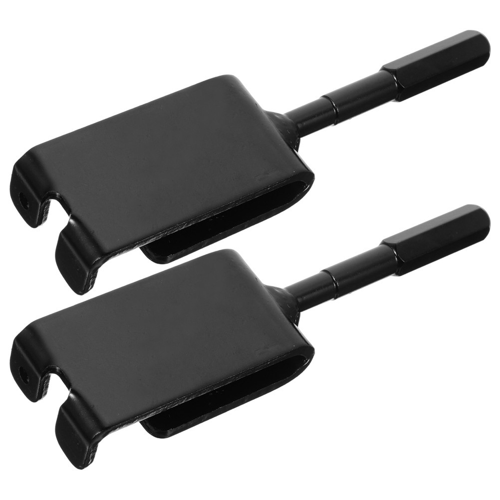 2pcs Ice Anchor Drill Adapter: 1/2&Prime; & 3/8&Prime; Chuck Power Drill Bit Accessory –