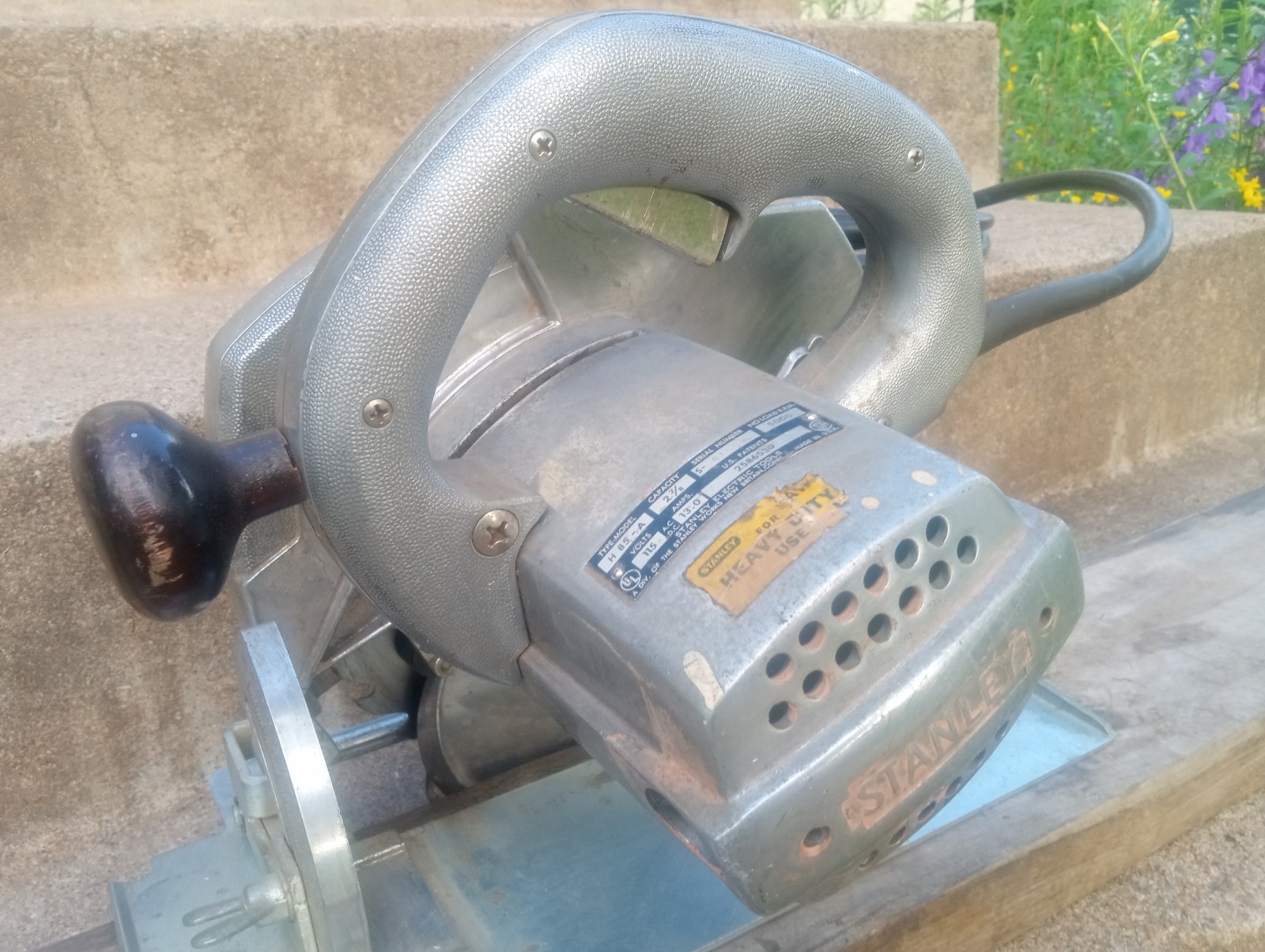Stanley Model H-85-A 8&Prime; Builders Circular Saw Heavy Duty 13 Amp USA Made Skilsaw