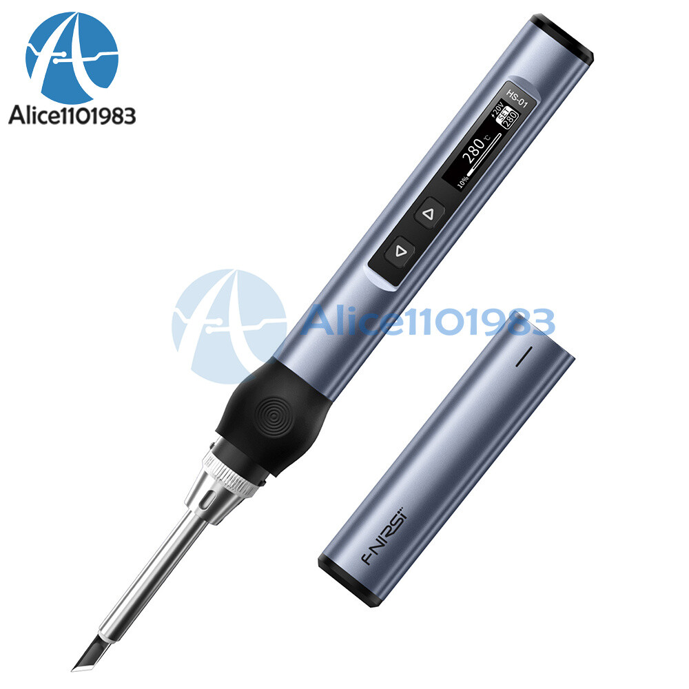 FNIRSI HS-01 PD65W Electric Soldering Iron USB Type-C Digi Welding Station