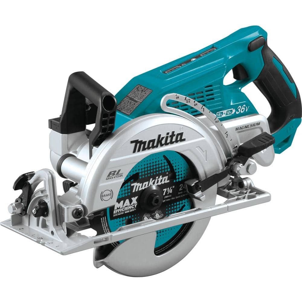 Makita 18V X2 LXT 7-1/4 in. Brushless Cordless Circular Saw (Tool-Only)