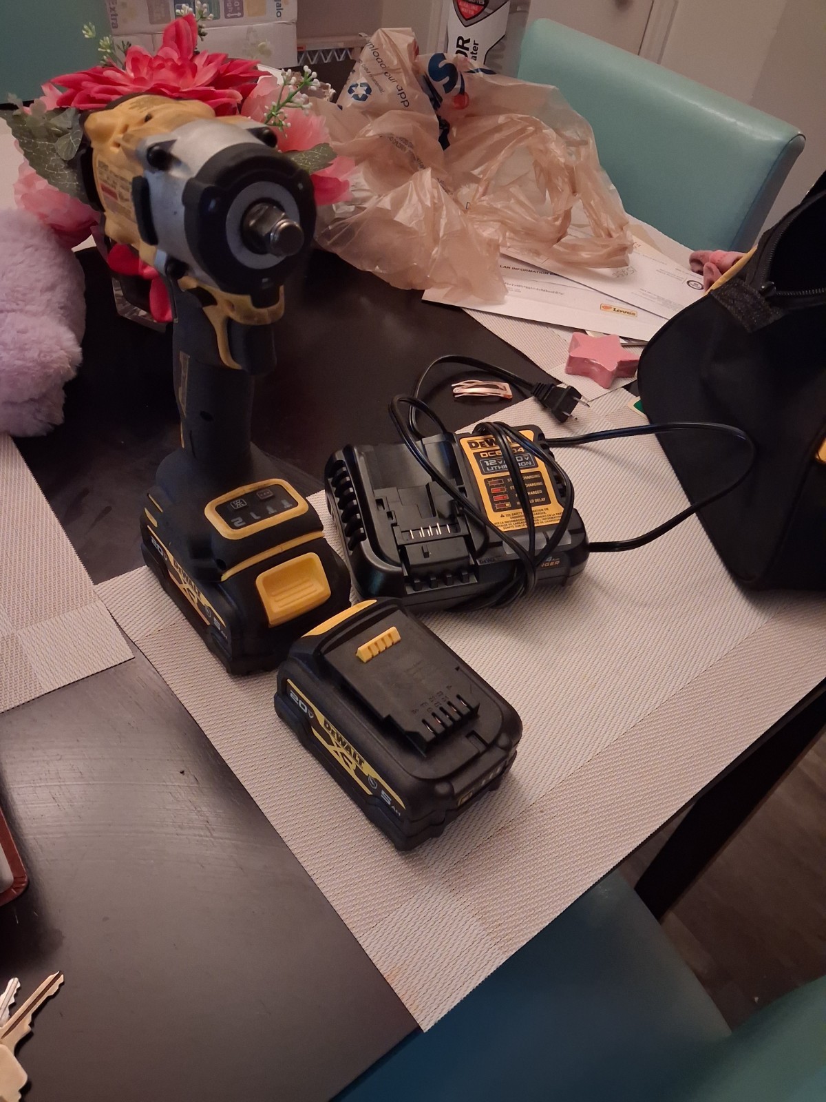 Dewalt DCF921B 20V 1/2&Prime; Impact Wrench Cordless Brushless 20 Volt Atomic Hog Ring