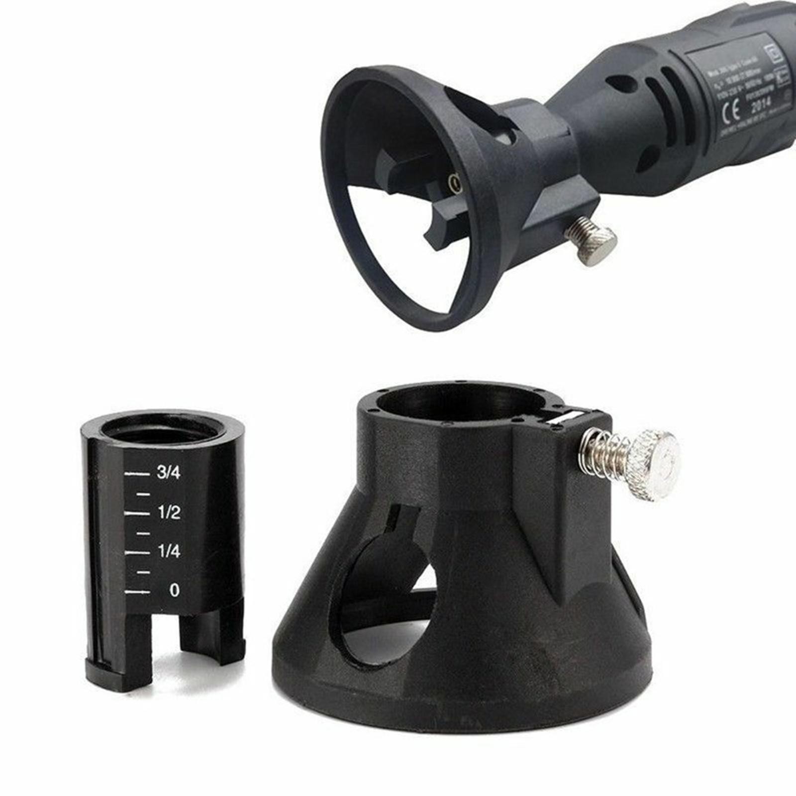 Multi Rotary Sanding Tool Guide HSS Router Drill Bits Set For Dremel