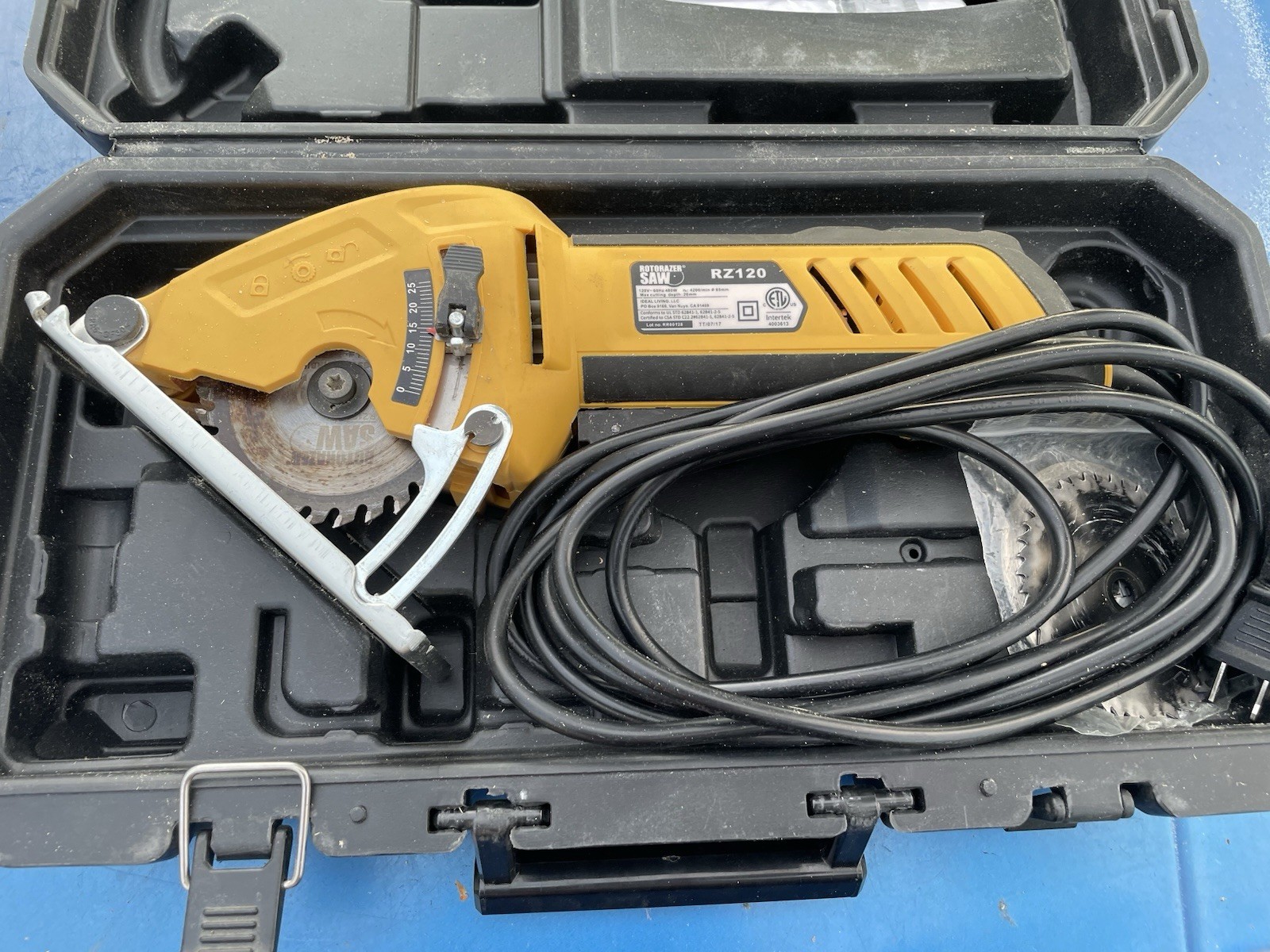 Rotorazer RZ120 120V 26mm Corded Rororazer Saw
