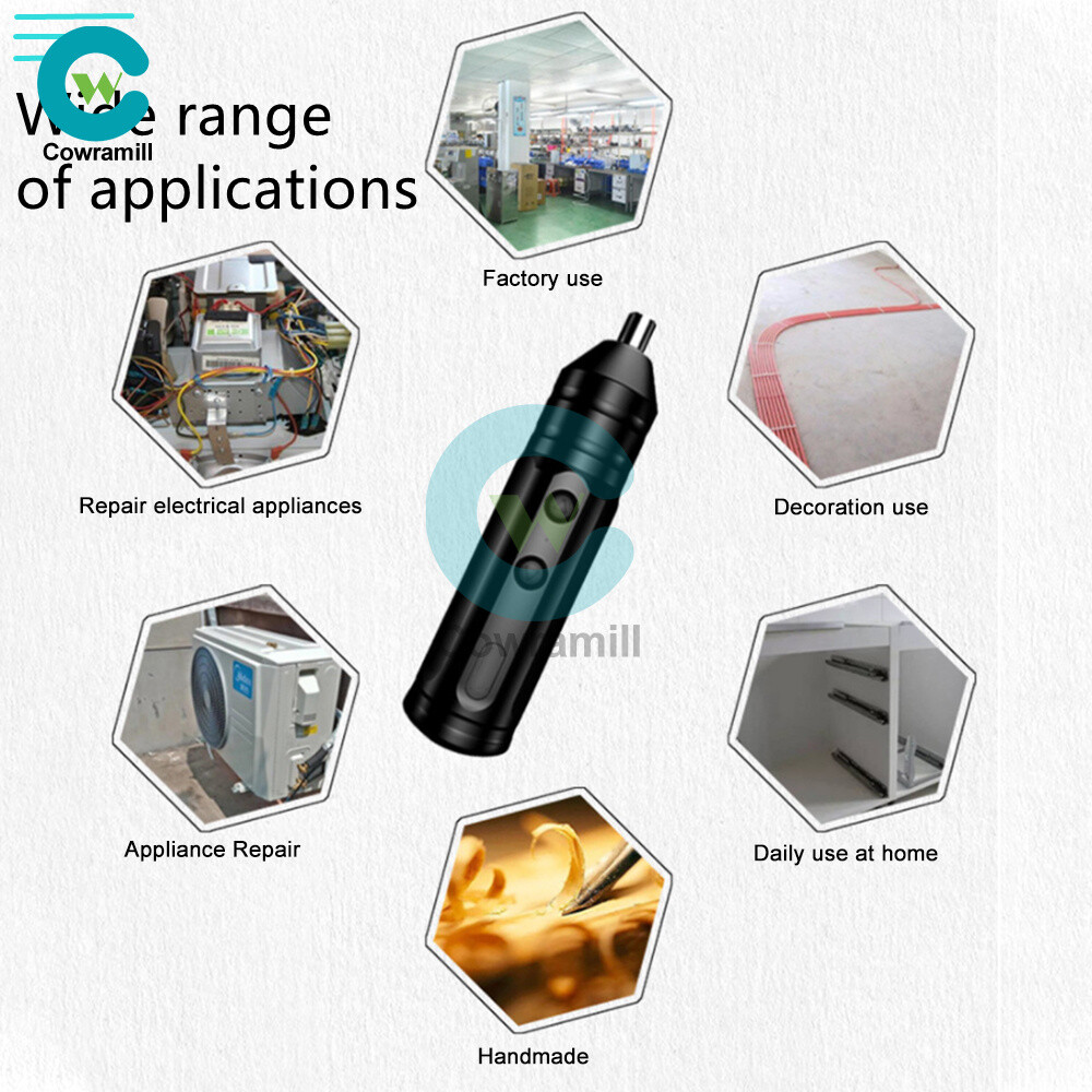 13 in 1 Rechargeable Wireless Cordless Electric Screwdriver Drill Set Power Tool
