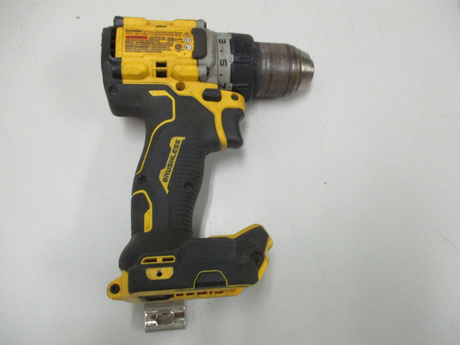 DeWALT DCD800 1/2&Prime; Cordless Drill Driver w/20v Max Lith Ion Battery & Charger
