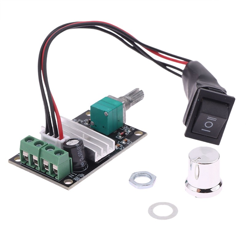DC 6V-24V 3A PWM Motor Speed Controller Speed DC Motor Driver Forward Reverse