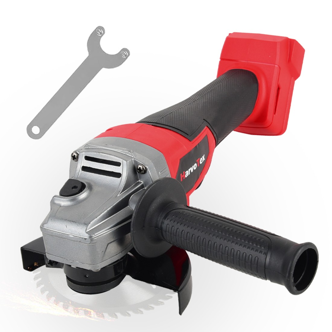 Cordless 4-1/2&Prime; Power Angle Grinder for Milwaukee 18V Battery Brushless 11000RPM