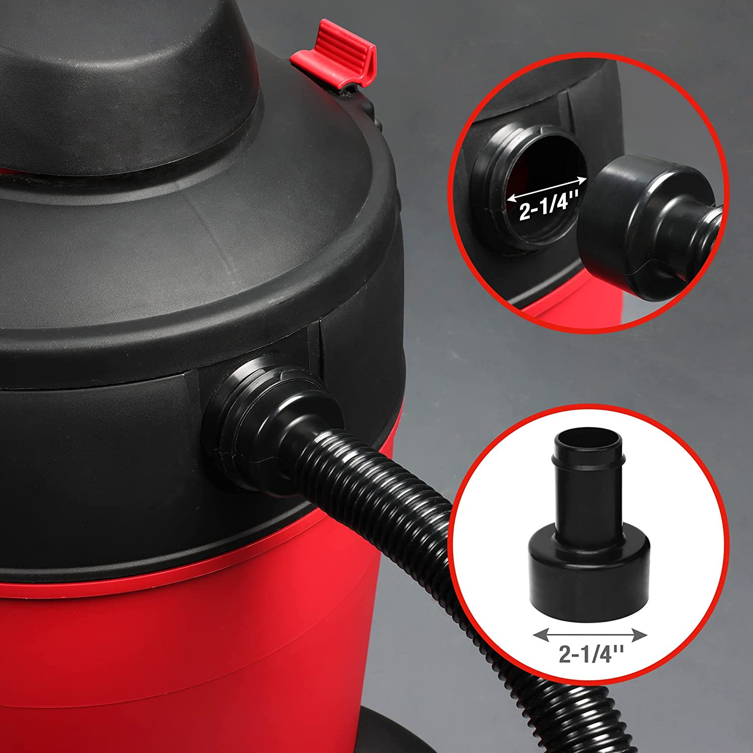 Dust Free Hand Sander, Dustless Drywall Vacuum Sander, with 6.5 Ft Hose, Sanding