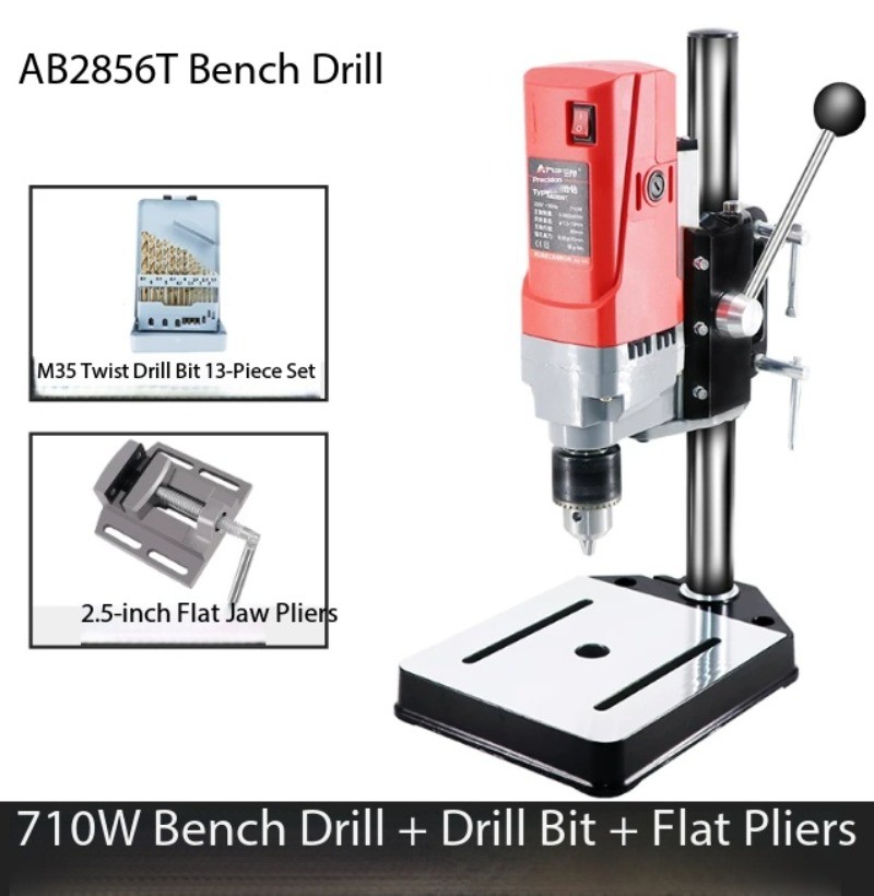 Industrial-Grade Drill Press, Bench Drill, and Multi-Function Drilling Machine