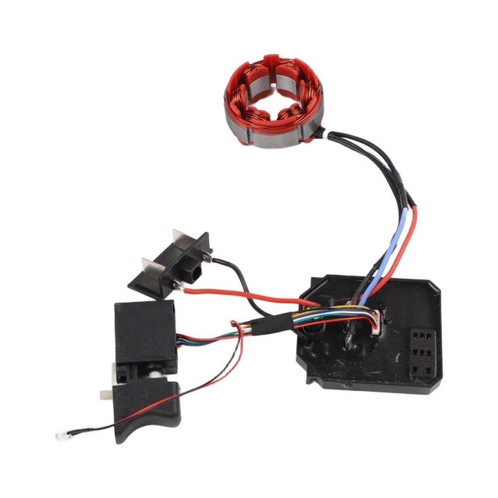 18V 21V Brushless Electric Wrench Control Board with Switch and Stator for Dayi
