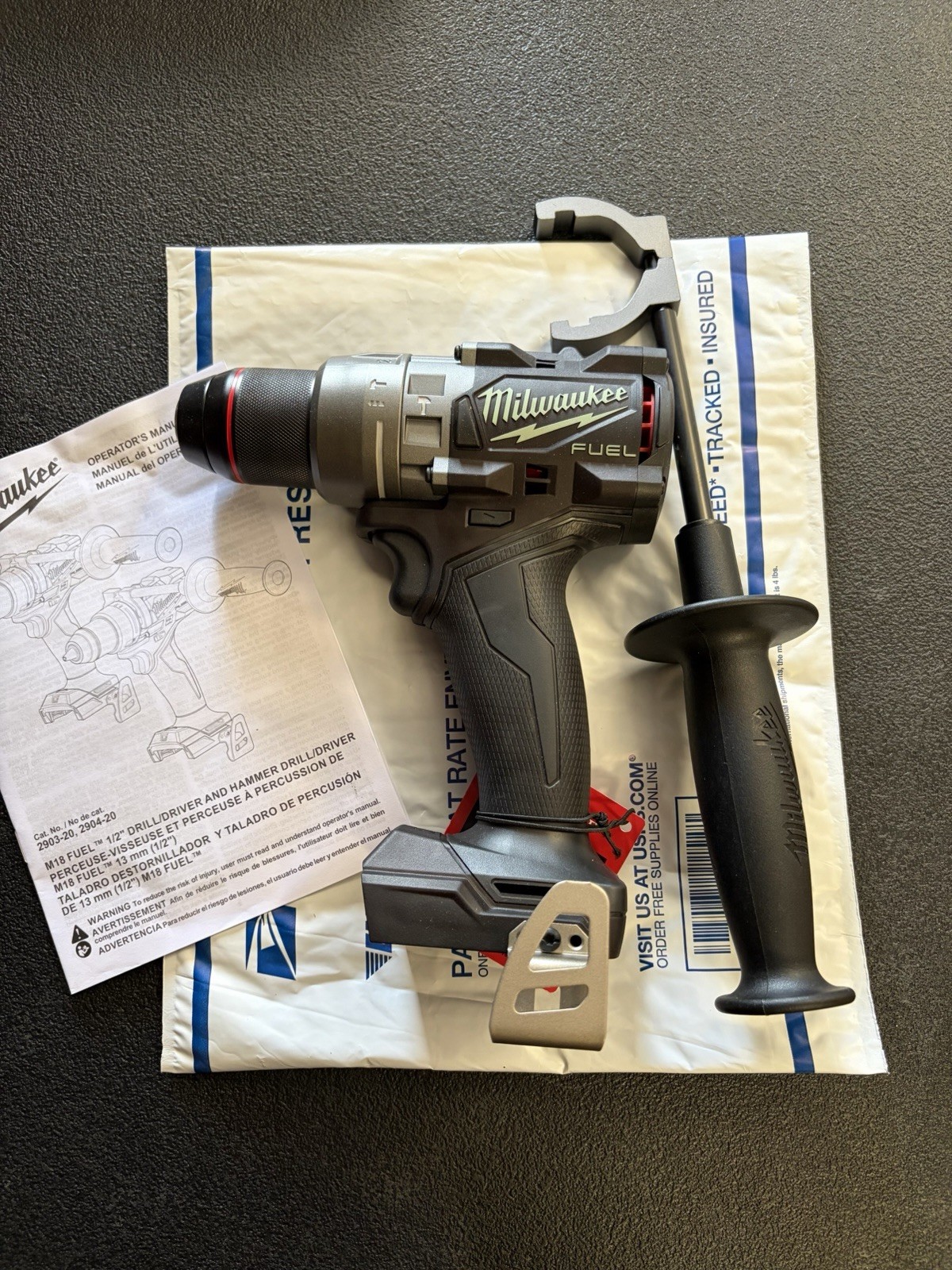 Milwaukee M18 Fuel 1/2&Prime; GEN 4 BLACKOUT Hammer Drill – 2904-20 (2025)