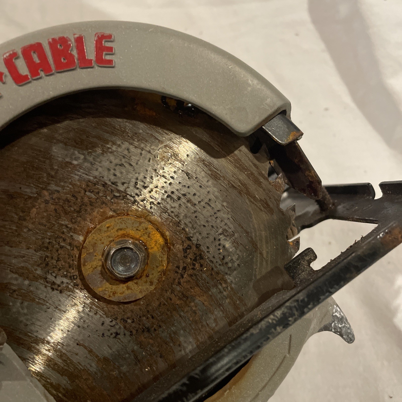Porter Cable Model 314 Type 5 HD 4-1/2&Prime; Trim Saw USA Made W/ Case
