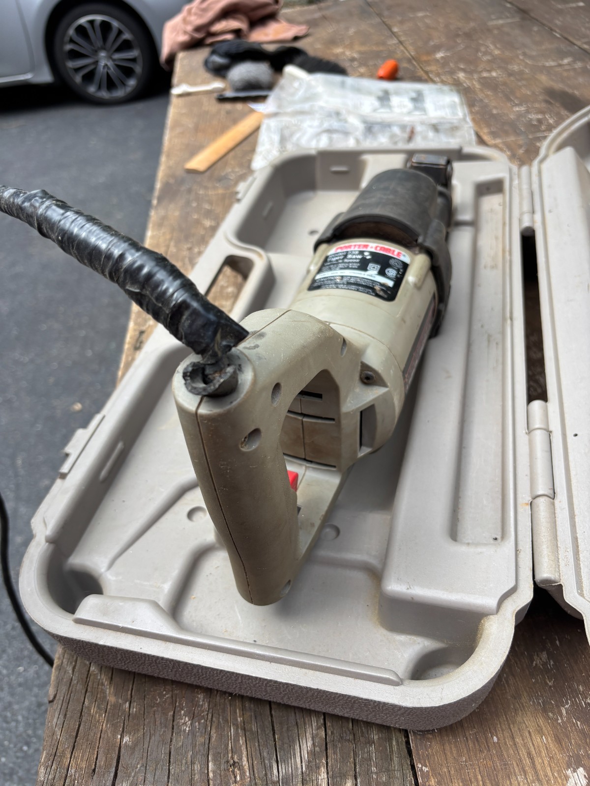 Porter Cable 738 Tiger Saw Variable Speed Reciprocating Saw Sawz all w/Case