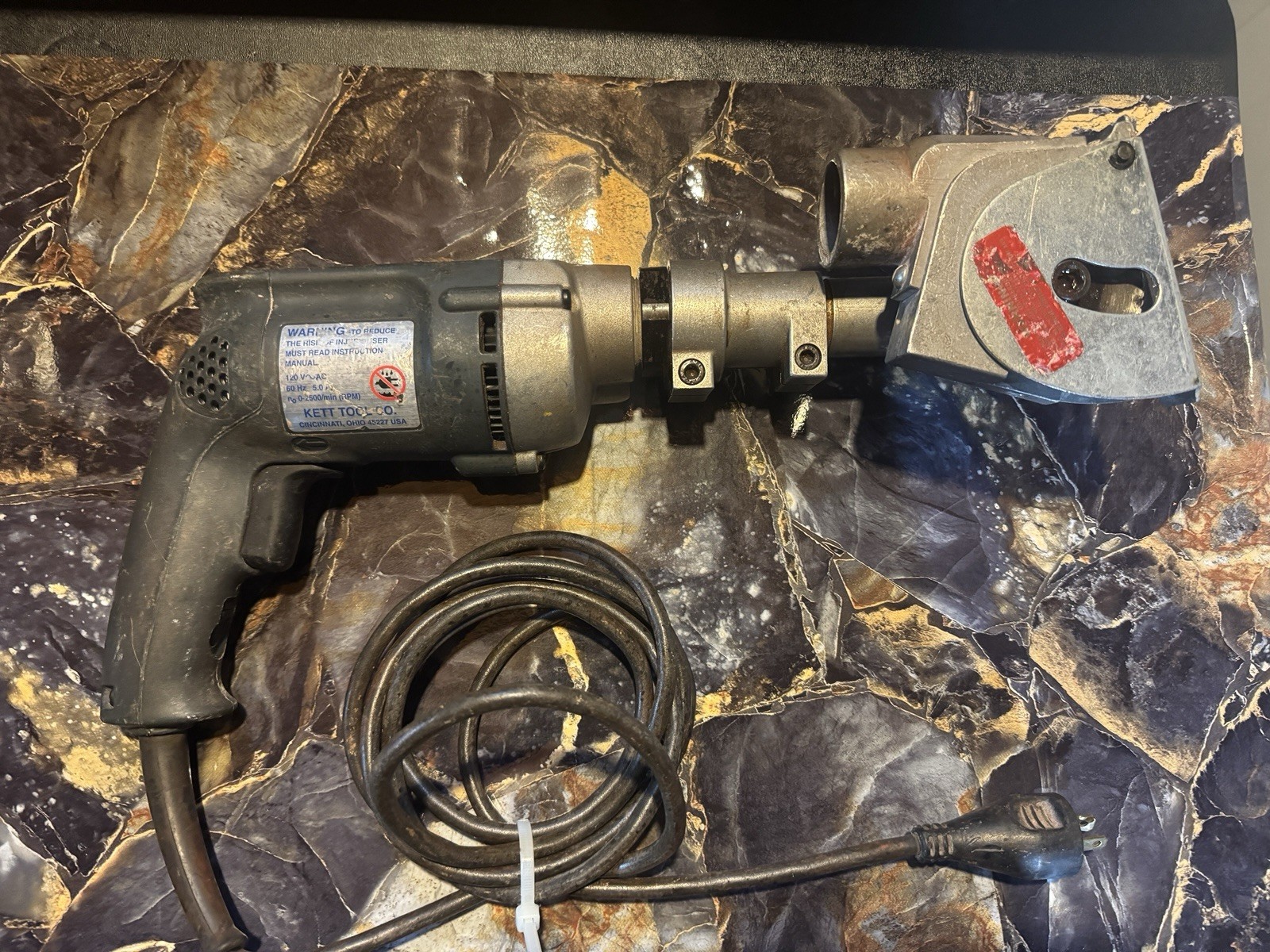 Kett Corded Electric Vacuum Saw 120 V KSV-432 Panel Saw Tool Only ( S#17955)