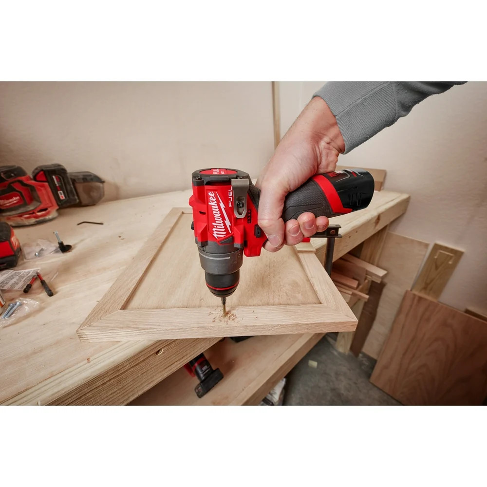 Milwaukee 3403-20 M12 FUEL 12V 1/2&Prime; Cordless Li-ion Drill/Driver – Bare Tool