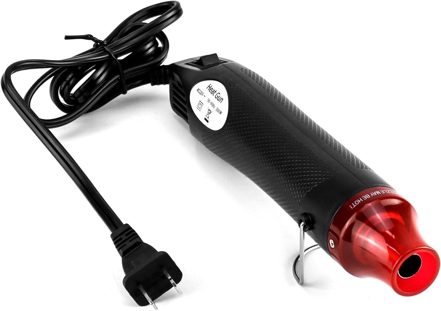 Efficient 300W Mini Heat Gun with Stand for Epoxy Resin & Shrink Tubing
