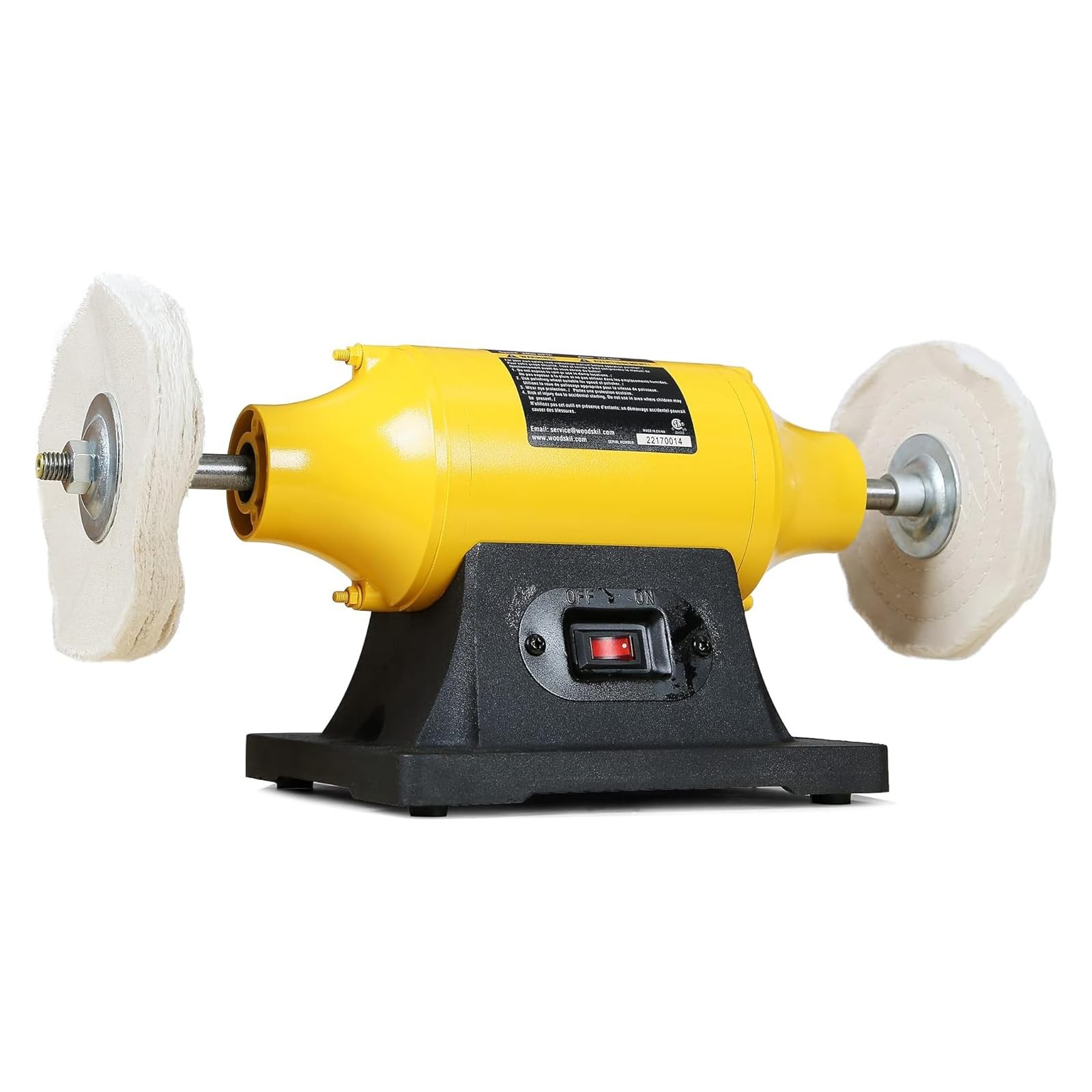 4.0A Bench Buffer Polisher 6 Inch 3450 RPM Jewelry Buffer