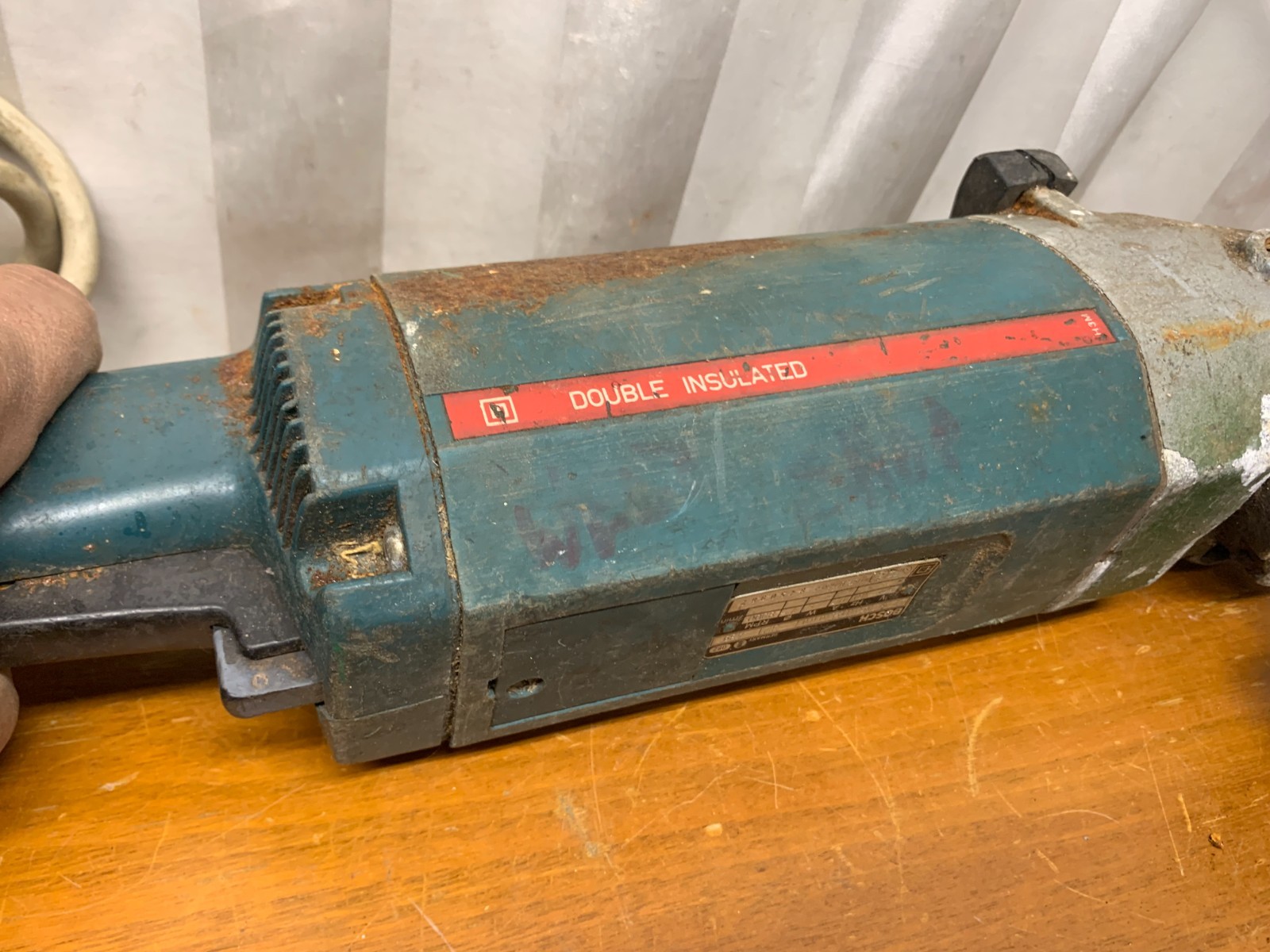 Bosch 0601321439 Vintage 7&Prime; Angle Sander Grinder 8000 Rpm 15 Amp Germany WORKS