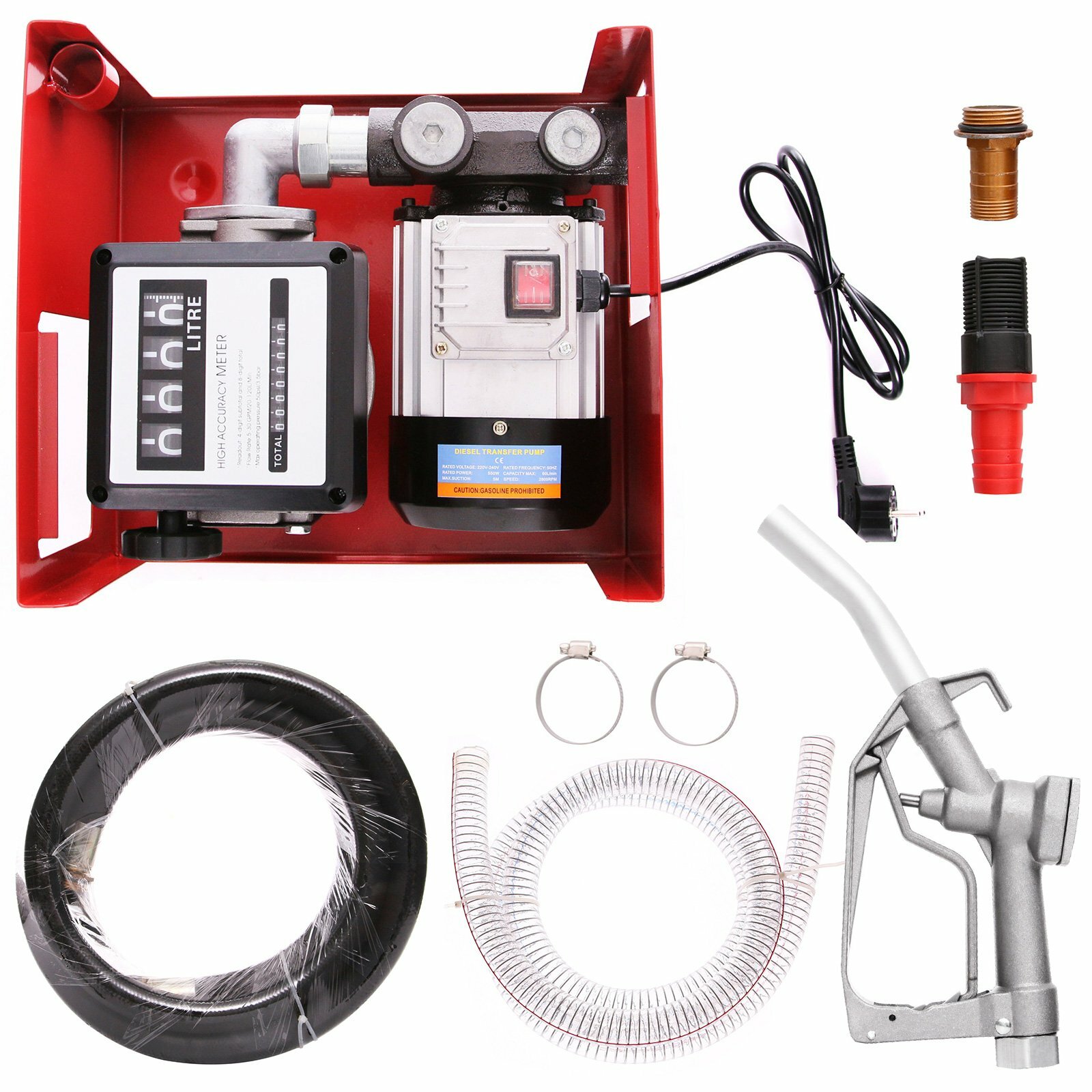 Diesel electric pump diesel transfer pump 60L/min 220V dispenser gun
