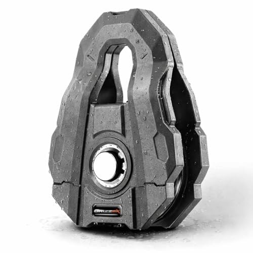 10T Snatch Block, 22,046 lbs Max Load, 3/4&Prime; Max Rope Diameter, Heavy Duty