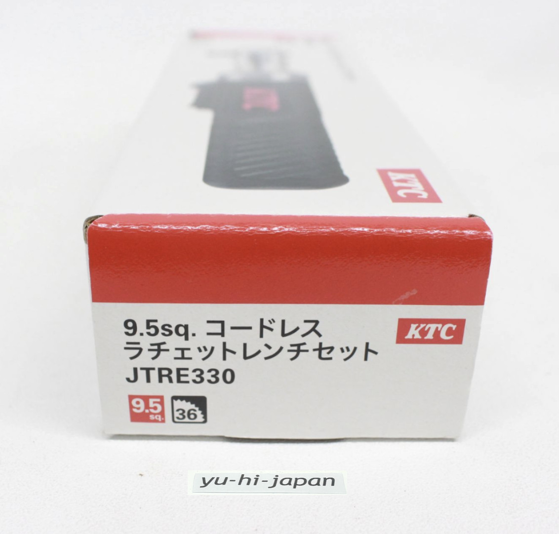 KTC 9.5sq Cordless Ratchet Wrench Set JTRE330 Rechargeable LED　Japan New