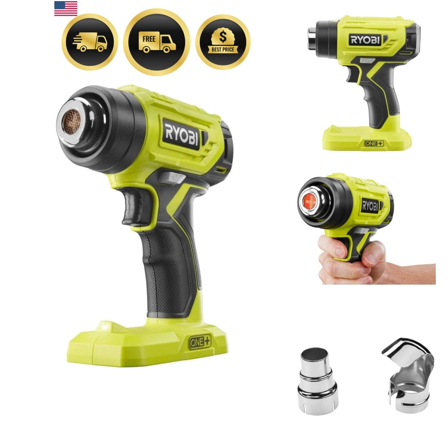ONE+ 18V Cordless Heat Gun Tool Only