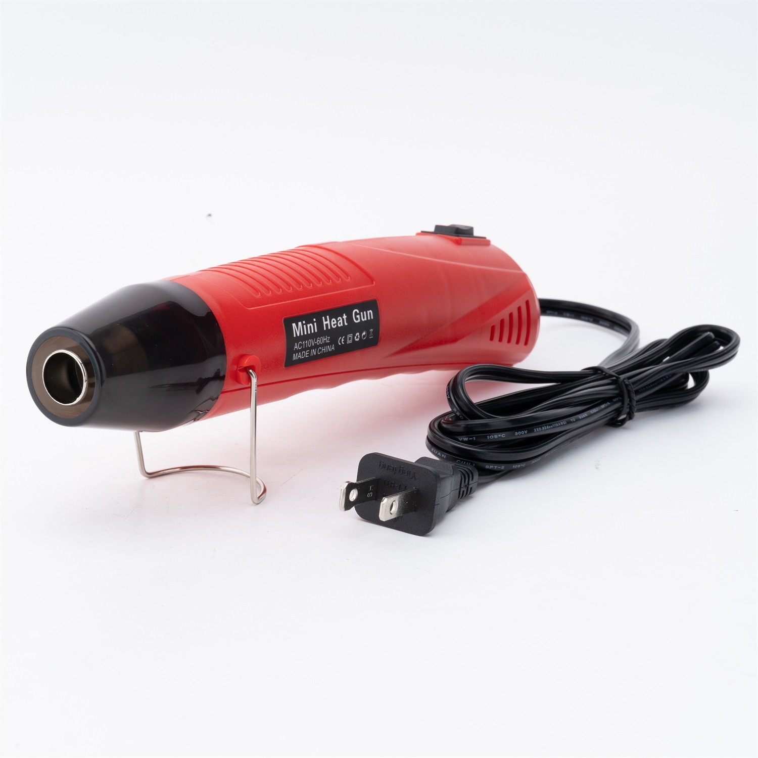Mini Heat Gun 350W Dual Temperature Control 482°F-752°F with Nozzle For Crafting