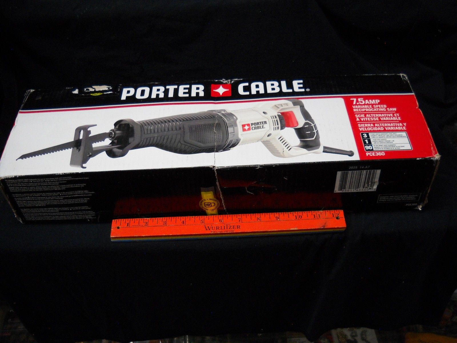 Brand New In Unopened Box Porter Cable 7.5amp Variable Speed Reciprocating Saw
