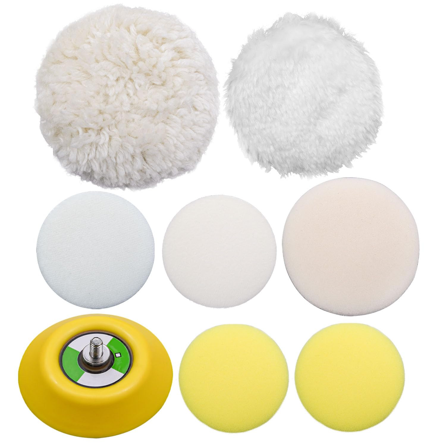 Buffing Polishing Pads Kit Fit for Milwaukee Electric Tools M12 Spot Polisher…