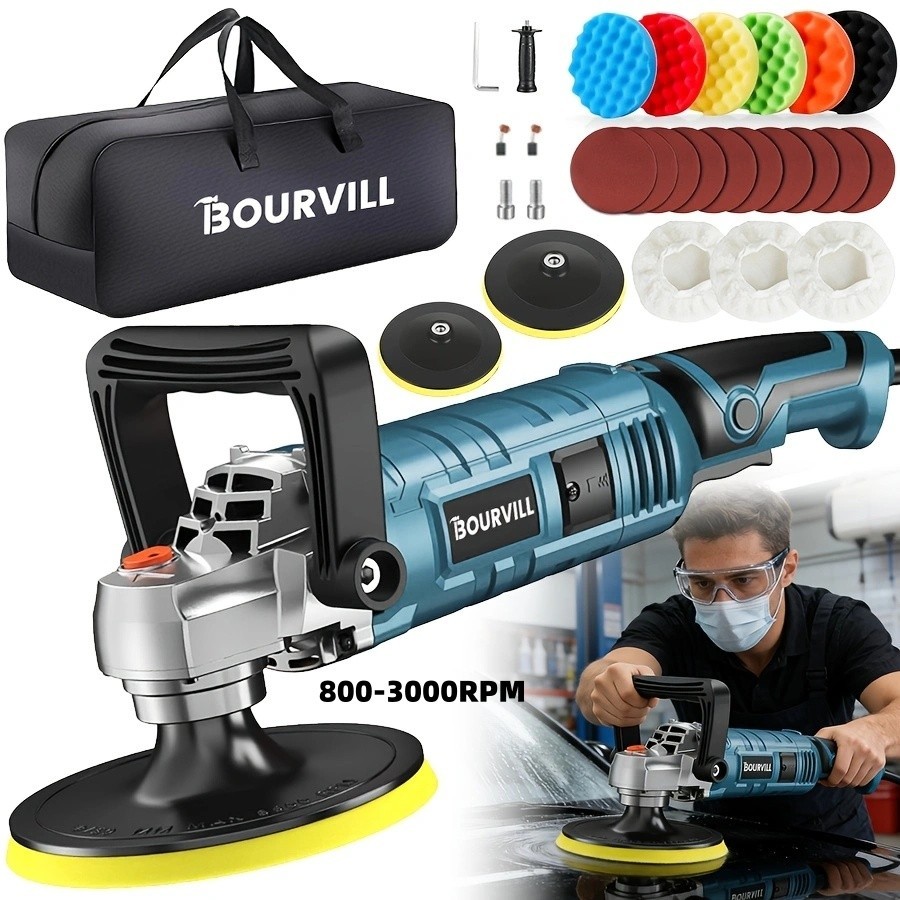 Car polishing and waxing machine, 6/7-inch dual-action polishing and waxing mach