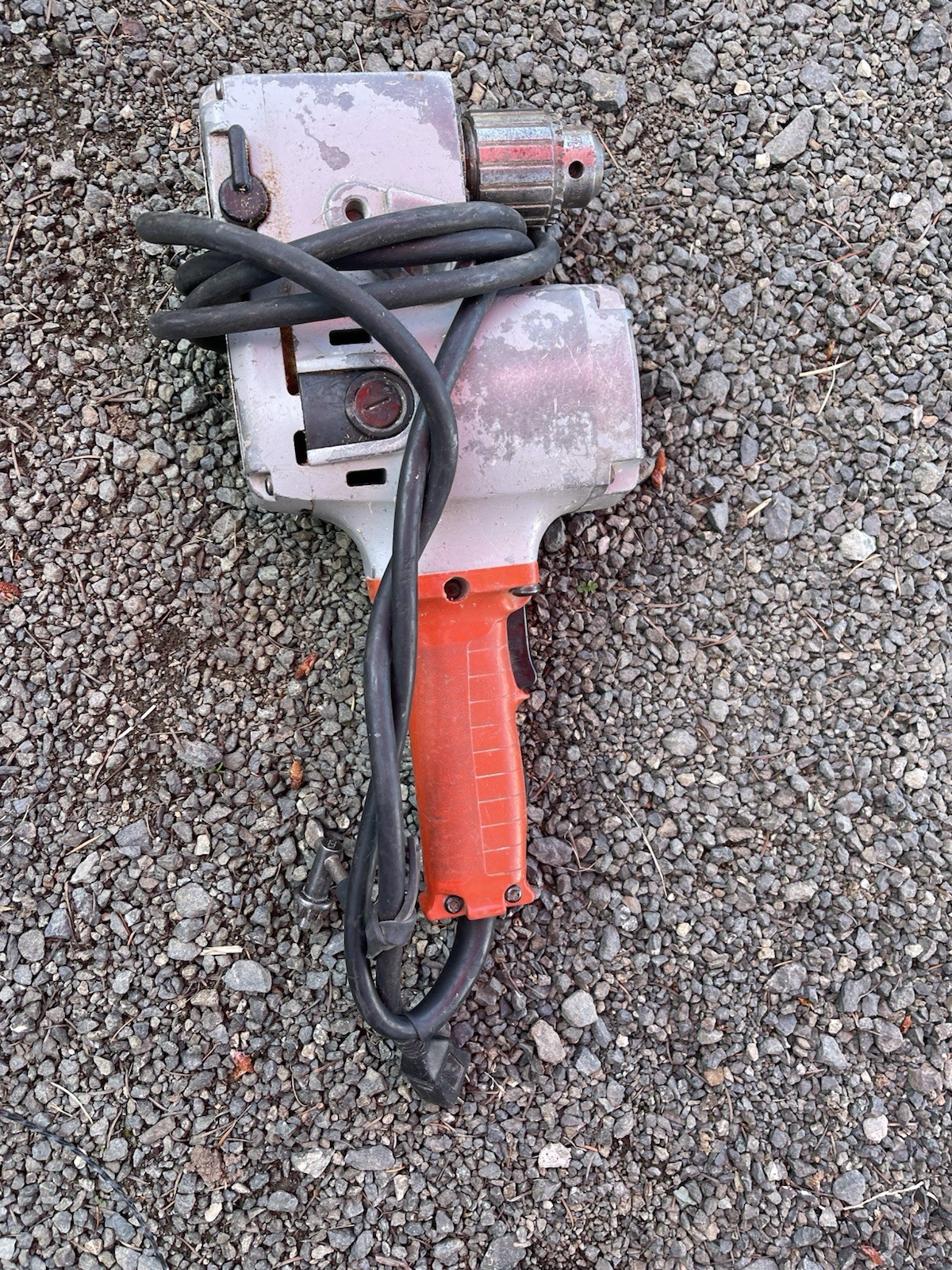 MILWAUKEE 1675-1 7.5AMP CORDED ½” HOLE HAWG RIGHT ANGLE DRILL